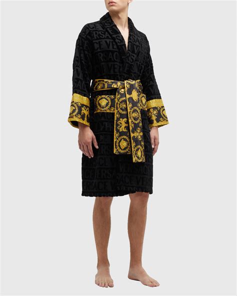 versace rove|versace unisex barocco sleeve robe.